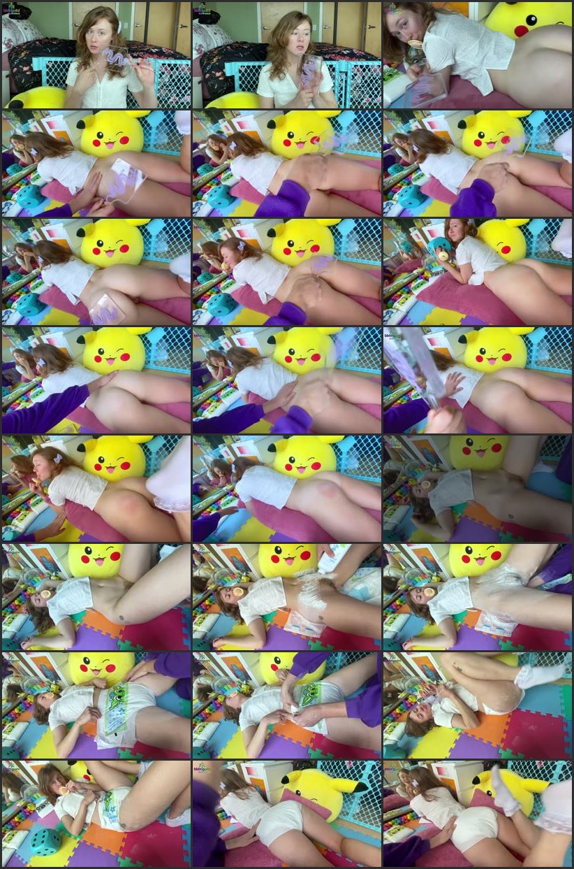 Screenlist Playtime With My Dragon Paddle! - Spank Dice + Diapering - bblinguini - Full HD/MP4