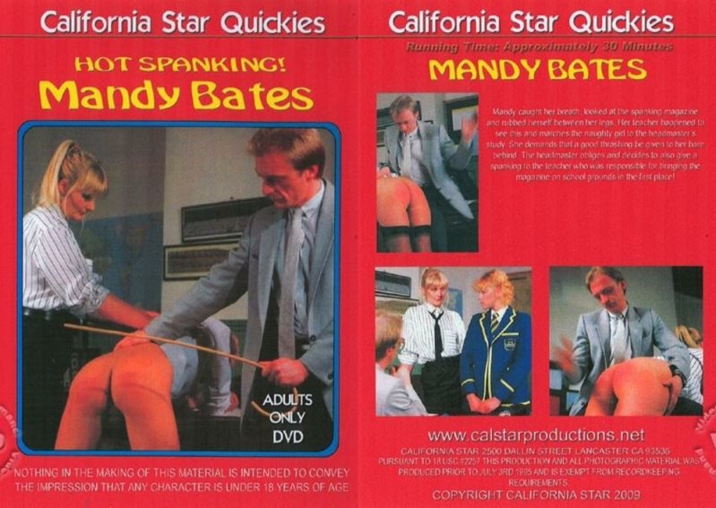 Cover Hot Spanking! - Mandy Bates - California Star Productions - LQ/MP4