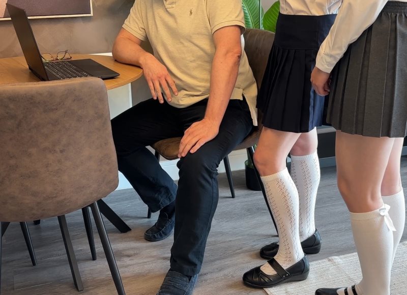 Cover School Girl Hacks Part 1 - Expulsion From School Or A More Traditional Form Of Discipline - Kitty Productions - Full HD/MP4