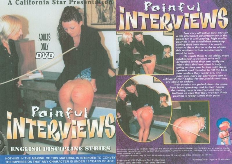 Cover Painful Interviews - California Star Productions - SD/MP4