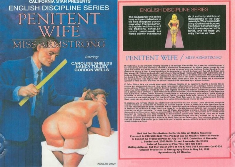 Cover Penitent Wife - Miss Armstrong - California Star Productions - SD/MP4