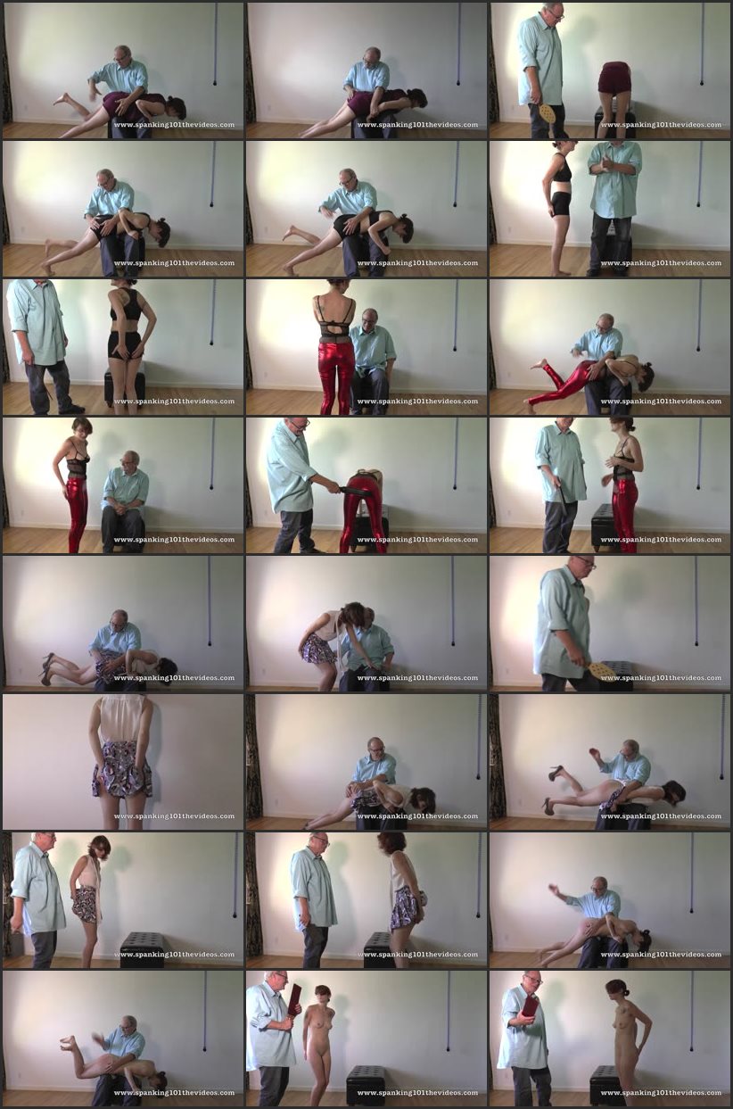 Screenlist Ava's Outfits Spankings, #1, Full Video - spanking101thevideos - Full HD/MP4