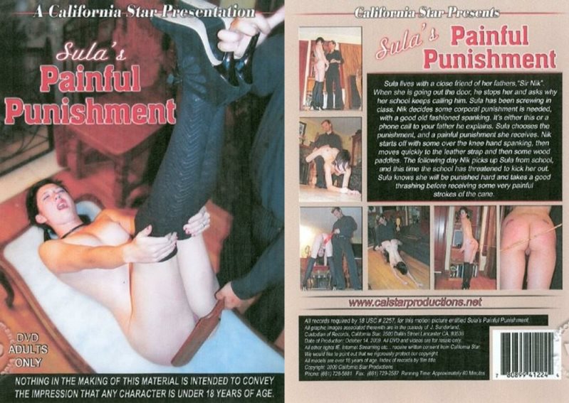 Cover Sula's Painful Punishment - California Star Productions - SD/MP4