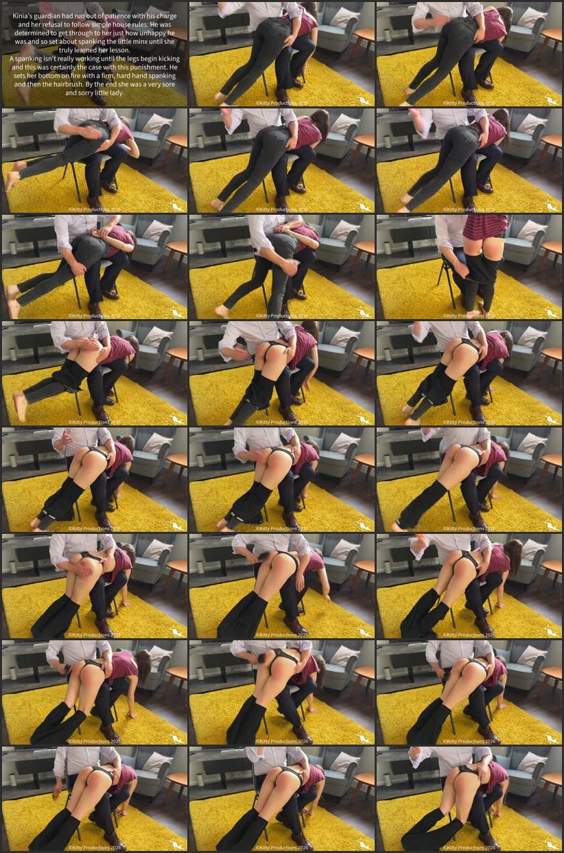 Screenlist My House, My Rules! - Kinia Can't Seem To Follow The Simple House Rules - Kitty Productions - Full HD/MP4