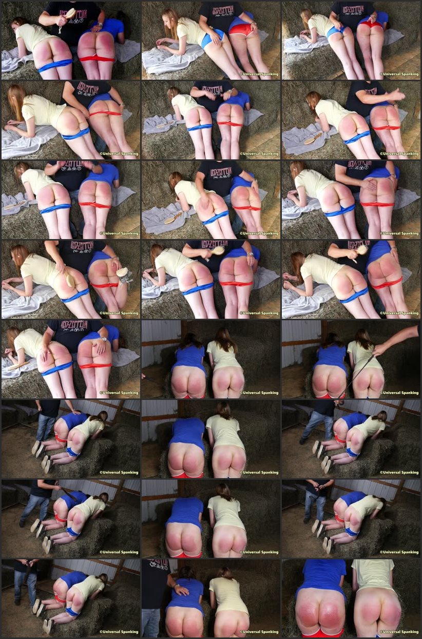 Screenlist Country Punishment: Side By Side Strapping! - Universal Spanking and Punishments - Full HD/MP4