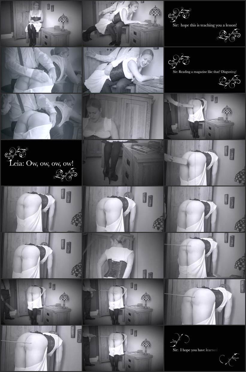 Screenlist Silent Spankingie - Sir Rodney Punishes Leia - Leia-Ann Woods - Full HD/MP4