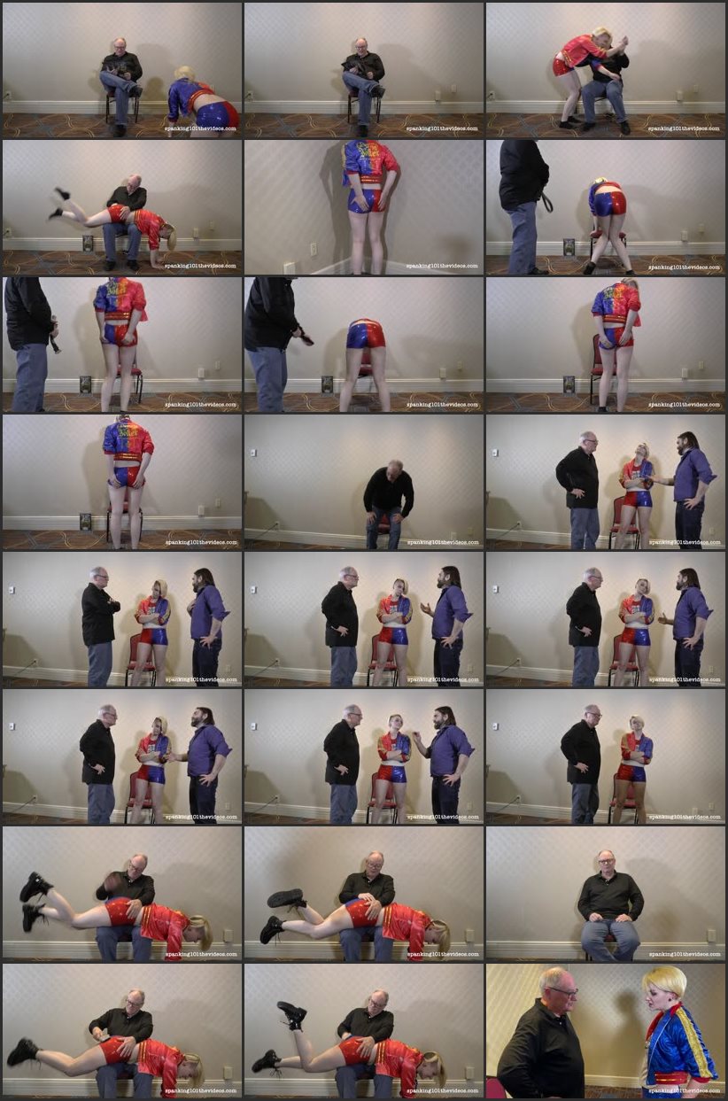 Screenlist Punishing Harley Quinn, Full Video, Angle 1 - spanking101thevideos - HD/MP4