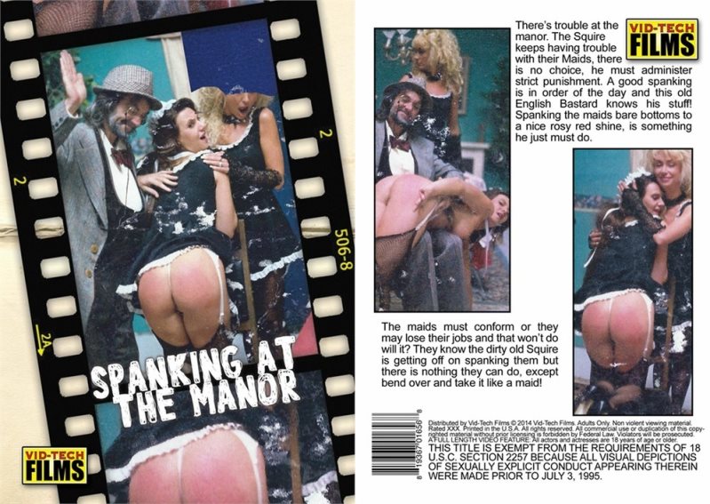 Cover Spanking At The Manor - Vid Tech Films - SD/MP4