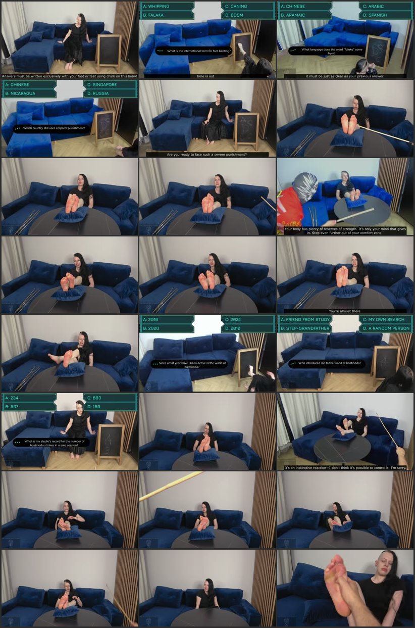 Screenlist The Bastiquiz Punishment Game Show One - Nadia - Foot Torment Girls in Poland - Full HD/MP4